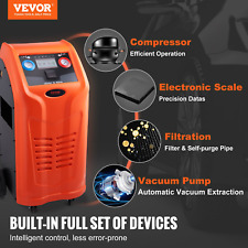 VEVOR Fully Automatic Refrigerant Recovery Machine - Dual Cylinder AC Recovery M picture