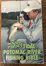 Ken Penrod’s Tidal Potomac River Fishing Bible signed picture