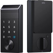 eufy - FamiLock E35 Thumb-Turn Smart Lock Deadbolt with Palm Scan for keyless... picture