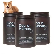 3PC Beef Flavor Daily Multivitamin Dog Health &Wellness 60 tablets per US seller picture