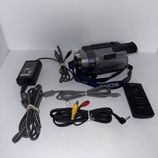 Sony Handycam DCR-TRV250 Digital8  Camcorder Bundle Tested  W/ Remote Works picture