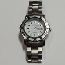 Croton Silver Stainless Steel Men’s Watch with White Dial Croton CA301051 picture
