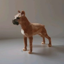 FOREST TOYS OF BROCKENHURST 1920s Rare Wooden Miniature Boxer Dog Artisan Beauty picture