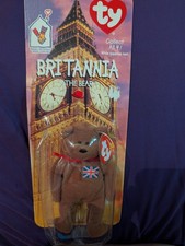 Ty McDonalds Teenie Beanie 1999 Britannia The Bear rare and collectable picture