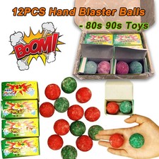 HAND BLASTER - Spark Ball Popping Blaster Ball 12pc/set Board Cannon Pop-on-Bump picture