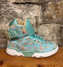 EWING 33 HI x RIC FLAIR 1EWRF026-176 Teal/White New In Box picture
