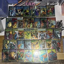 1995 DC Power Chrome Legends 107 Card Lot picture