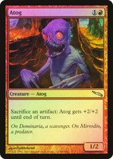MTG FOIL Atog  - Mirrodin #086 picture