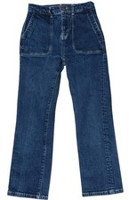 Boden Jeans 28 Utility Flare Size 2 26 Waist Dark Wash High Rise Denim picture