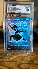 MTG Avatar Katara the Fearless #0361 Neon Ink Foil CGC GEM MINT 10 picture