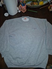 Vintage Wilson Athleticwear Crewneck Sweatshirt Embroidered Logo Gray Size XL picture