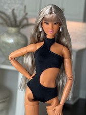 Barbie basics 01~Reroot Nylon premium hair~~MTM regular body~No stand picture