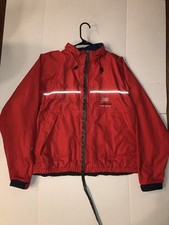 Vintage Patagonia Jacket Mens Large Americas 3 Cup 1992 Red Sailing Team Rain 90 picture