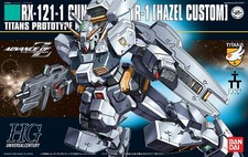 Bandai Hobby Zeta Gundam #56 RX121-1 TR-1 Hazel Custom HGUC HG 1/144 Model Kit picture