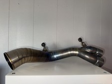 2006 Rizla Suzuki moto gp underseat exhaust end can pipe memorabilia picture