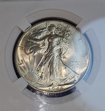 1946-S Walking Liberty Half Dollar MS66 picture