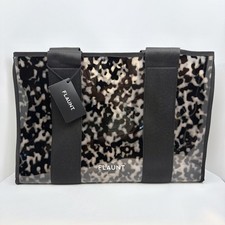 Flaunt Blonde Tortoise Everyday Tote Bag With Inner Pouch New With Tags picture