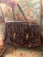 Vintage Fendi B Buckle Patent Leather Handbag FF Logo mid-2000s AS IS picture