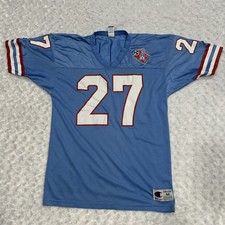 Vintage Tennessee Oilers Eddie George Jersey By Champion Sz 44 NFL Football picture