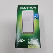New Lutron Sunnata STCL-153MR-WH LED+ Touch Dimmer White Single Pole picture