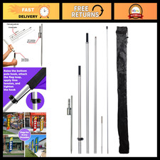 13ft Tall Feather Flag Pole Kit with Rotating Spike - Swooper Banner Display picture