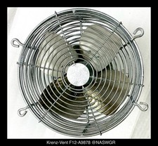 Krenz-Vent F12-A9878 Transformer Cooling Fan - 115vAC - Unused Surplus picture