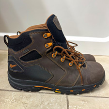 Danner Vicious 4.5 Work Boots Brown/Orange Men's 11.5 EE EH 13860 picture
