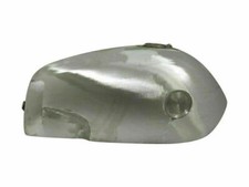 NORTON FASTBACK COMMANDO ALLOY GAS FUEL PETROL TANK WITH ROUND BADGE SLOT picture
