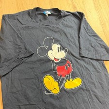 Vintage 80s Mickey Mouse Shirt Disney Character Fashions Single Stitch Mens XL picture