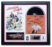 American Graffiti Cast Signed Album Harrison Ford Howard Somers Williams Lucas picture