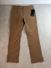 Lululemon EasyFive Classic Straight Pants Mens 30 Tan Business Career LM5B13S picture
