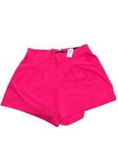 Torrid Women’s Size 16 Hot Pink High Rise Pleated Dress Shorts NWT picture