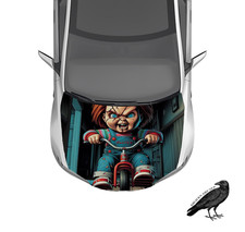 Chucky Horror Hood Wrap Weatherproof Vinyl Car Decal 50