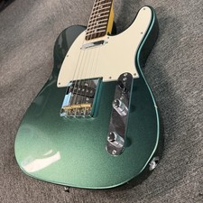 Full Size Metallic Green Donner DTL-600 Vintage Tele Electric Guitar Alder Body picture