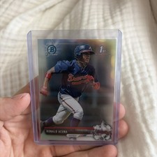 2017 Bowman - Chrome Prospects Ronald Acuña Jr. #BCP127 Refractor /499 (RC) picture