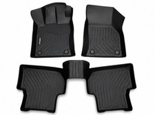 Floor Mats for VW Golf / Golf Alltrack / Golf GTI / G Black TPE 3PC All Weather picture