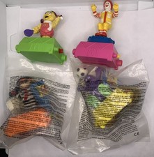 McDonald’s 1993 Twisting Sports Set of 4 COMPLETE 2 Sealed 2 Opened RARE VTG picture