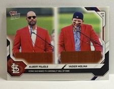 Albert Pujols / Yadier Molina Cardinals HOF 2026 MLB Topps NOW Card #666 picture
