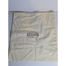 Fossil Drawstring Dust Cover Bag Small Purse Handbag Wallet Shoe Storage 14.5x13 picture