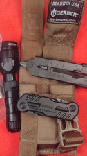 USGI Gerber Individual Deployment Kit MP600 eFect Recon M II Flashlight Coyote picture
