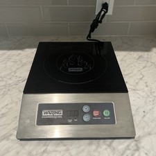 Waring Commercial WIH200 Single Induction Range Cooktop 1800W 120V TESTED picture
