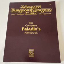 The Complete Paladin's Handbook Dungeons & Dragons TSR 1994 MPN 2147 picture