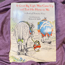 Wallace Tripp A Great Big Ugly Man Came Up and Tied His Horse to Me PB 1973 picture