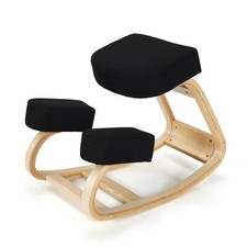 Costway Ergonomic Kneeling Chair/Stool - Black picture