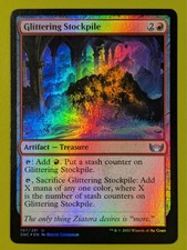 FOIL Glittering Stockpile x1 Streets of New Capenna 1x MTG Magic the Gathering picture