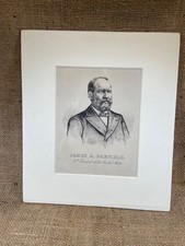 JAMES GARFIELD 20th President CURRIER IVES  1881 picture