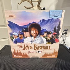 Topps 2025 The Joy of Baseball Bob Ross x MLB Collector's Box picture