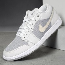 Nike Air Jordan 1 Low SE Off White Lt Smoke Grey IO2049-100 Men's Sizes NEW picture