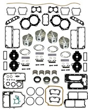 POWERHEAD REBUILD KIT Johnson Evinrude 88 90 100 112 115 140 HP V4 Crossflow picture