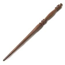 Alivan's Mahogany Wood Wand with Magical Rings OFFICIAL picture